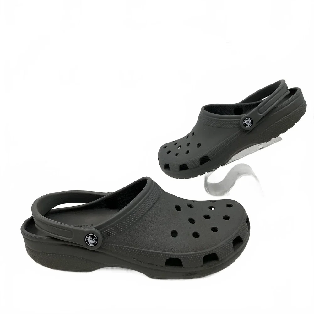 CROCS Gray Slip-On Sandals | Men’s US 11 Regular